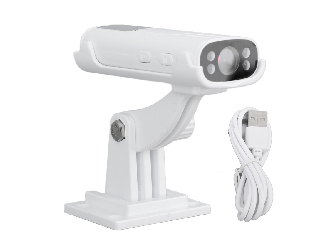 Cámara Wifi Inteligente Inalámbrica 1080p Hd Con Visión Nocturna, Detección De Movimiento Y Rotación 360° Para Seguridad Hogar