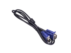 Cable Vga Negro De 1,5 M, Macho A Macho, Conector Vga Para Pantalla De Ordenador/tv