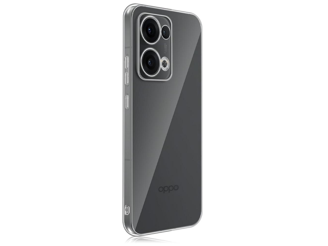 Case For Oppo Reno 13 (5g) Gtrpesp Transparent Silicone Tpu Gel Case Mobile Phone Tempered Glass Screen Protector