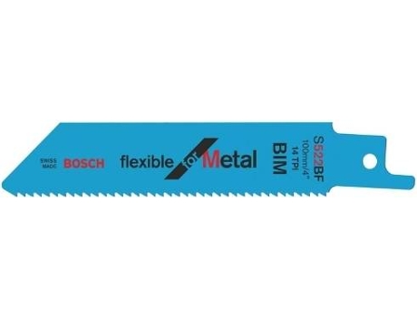 Hoja de Sierra Sable BOSCH S 522 Bf Flexible para Metal