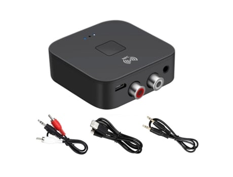 Receptor de Audio Bluetooth 5,0 RCA APTX 3,5mm AUX Jack música adaptador inalámbrico Bluetooth con NFC para altavoces de ordenador de TV de coche