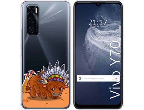 Carcasa Vivo Y70 TUMUNDOSMARTPHONE Bufalo Multicolor