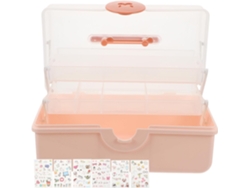 Caja De Almacenamiento Multicompartimento Para Accesorios De Cabello De Niños Y Niñas.