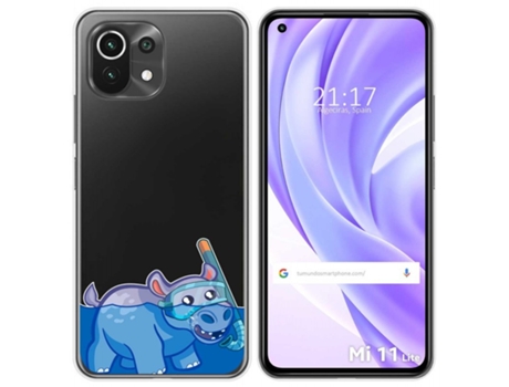 Carcasa Xiaomi Mi 11 Lite 4G / 5G / 5G NE TUMUNDOSMARTPHONE Dibujos Transparente Multicolor