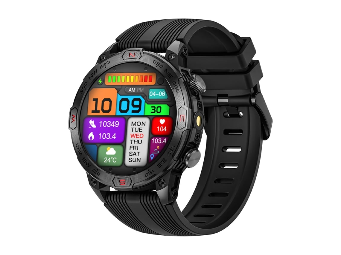 Pulsera Inteligente Reloj Deportivo (monitoreo De Salud, Deportes Impermeables) Lokmat Zeus 7 Pro 1.43 Pulgadas