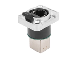 2026as-conector Rj45 Ángulo Derecho Impermeable Material Aislador Redondo Conector Aéreo Ytrj45
