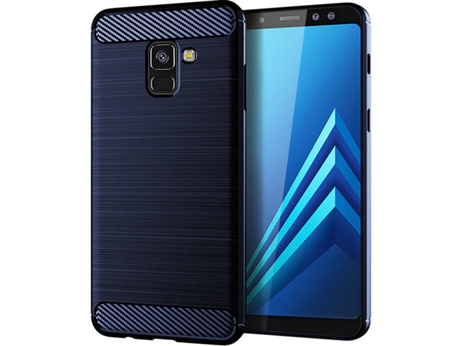 Carcasa Samsung Galaxy A8+ 2018 Protective Azul