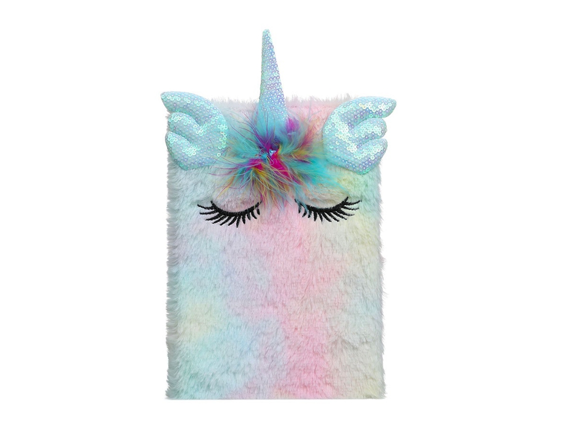 Cuaderno De Peluche Con Lentejuelas, Lindo Cuaderno Diario Para Niñas, 80 Páginas, Portátil