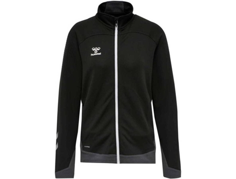 Abrigo para Mujer HUMMEL Lead Poly Negro para Fitness (S)