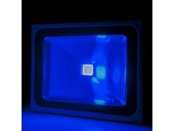 Proyector Led 50w 4.250lm Ip65 Brico Azul 40.000h