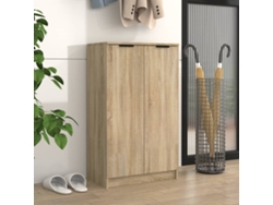 Zapatero Organizador 59X35X100 Cm Derivados de Madera Color Roble Sonoma