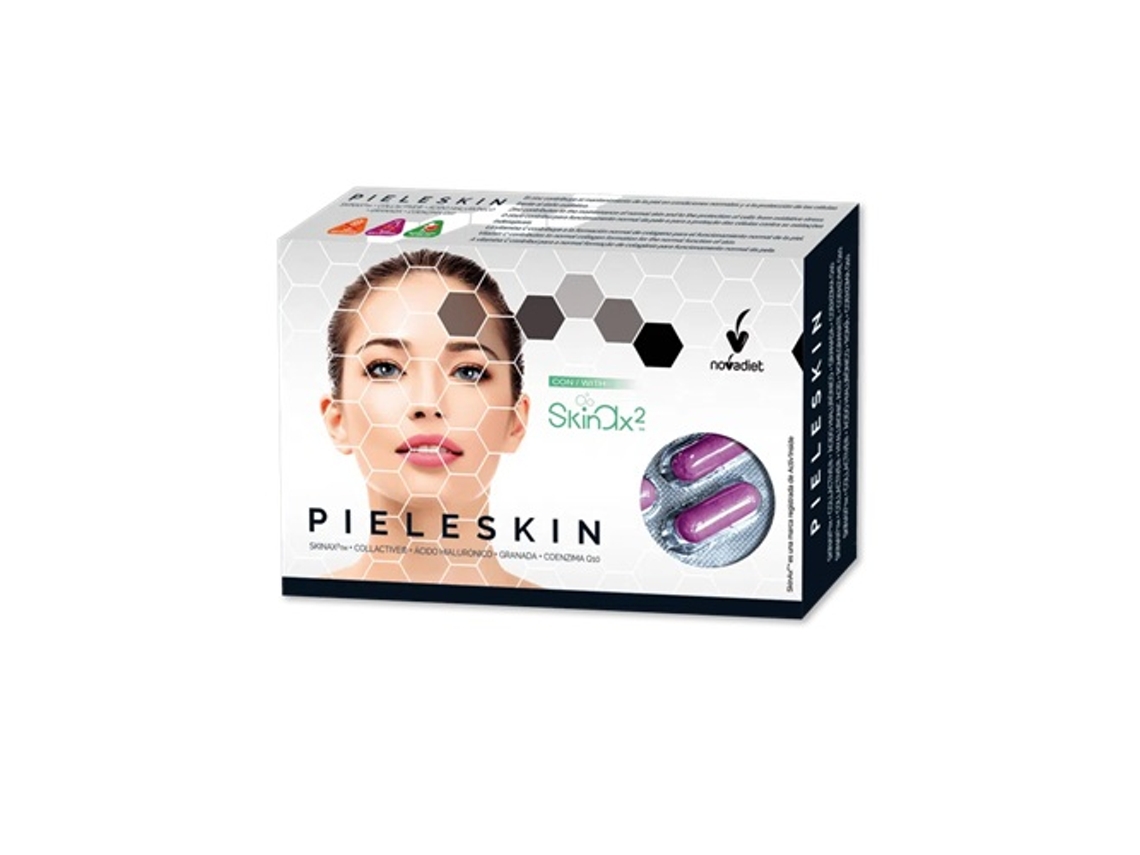 Suplemento Alimentar NOVADIET Pileskin 30 Vcap)