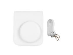 Bolsa Para Cámara, Protección De Hombro Único, Compatible Con Fujifilm Instax Mini12, Cuero Pu De Color Sólido, Almacenamiento Portátil