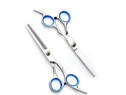 Juego de tijeras para cortar cabello, Tijeras para el cabello, Juego de tijeras para el cabello, Kit de corte de cabello, Flequillo adelgazante/Tijera JEDBESETZT