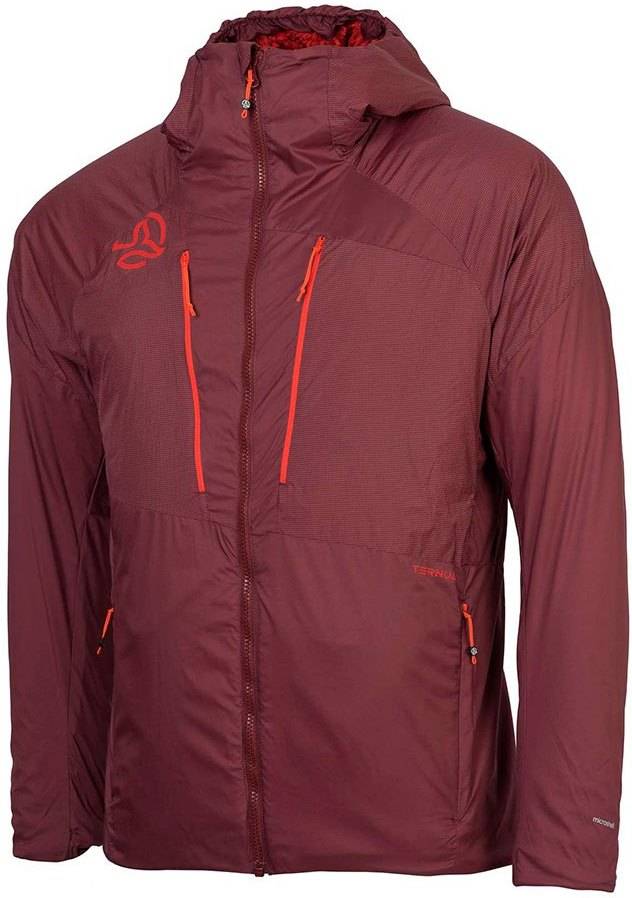 Ternua ® Chaqueta kimo jkt sin abrigo para hombre rojo montaña