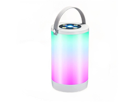 Lámpara de noche RGB, lámpara de mesa atmosférica regulable con luz blanca cálida que cambia de color, luz nocturna LED recargable por USB para dor...