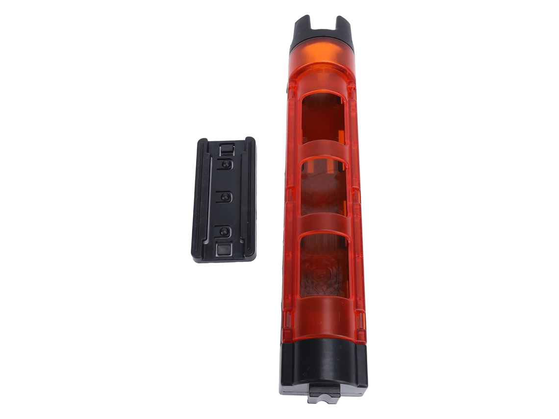 Soporte Portátil De Plástico Para Caña De Pescar, Desmontable Con Orificio Para Filtro, Accesorios De Pesca, Rojo.