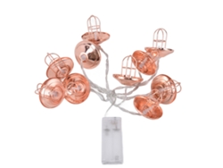 Luz De Cadena Led A Batería Ahorradora De Energía Lámpara Hueca Para Picnic Camping Exterior