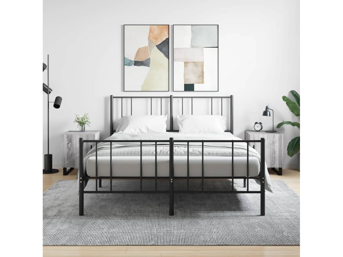 Mesitas de Noche 2Pzs 40X40X50 Cm Madera Procesada Gris Sonoma