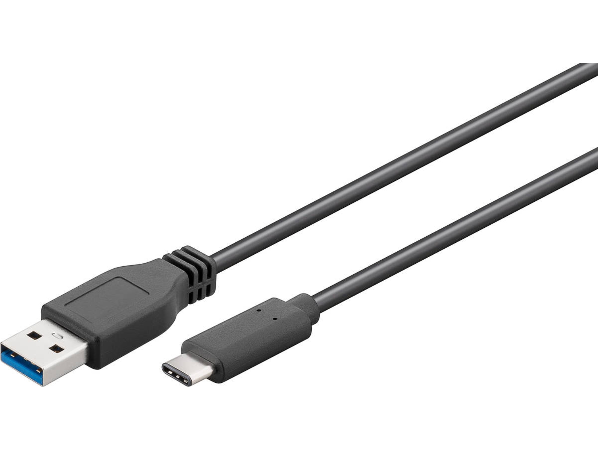Cable USB GOOBAY (USB-C - USB-C - 2 m - Negro)