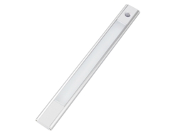 Luz Do Armário com Sensor de Movimento Sob a Luz Noturna Do Armário Luz Magnética Ultrafina Recarregável de 2500Mah Luz Led Sem Fio de 30 Cm e 15,8