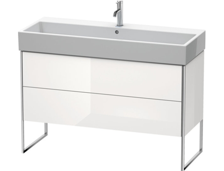 DURAVIT XSquare Vanity unit vertical 118.4x 46.0 cm, 2 cajones, para lavabo Vero Air 235012