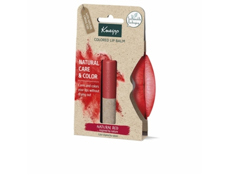 Bálsamo Labial KNEIPP Color Natural Red (3,5 g)
