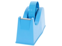 Dispensador de cinta adhesiva de escritorio, material de oficina y papelería, 6.5 x 3.6 x 3 pulgadas, cuadrado, plástico, 1 juego GOKOCO