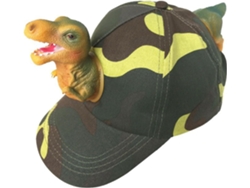 Gorra De Béisbol De Algodón Transpirable Con Diseño De Dinosaurio - Sombrero De Sol Moderno Para Niños