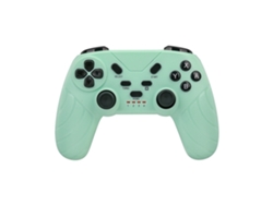 Mando inalámbrico Bluetooth Pro 6 en 1 para Switch 2, PC, Android TV e iOS, con sensor de movimiento y doble vibración, color verde. Aeuzwr