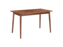 Mesa De Comedor Klijori Rectangular 140x70x74 Cm - Efecto Nogal en.casa