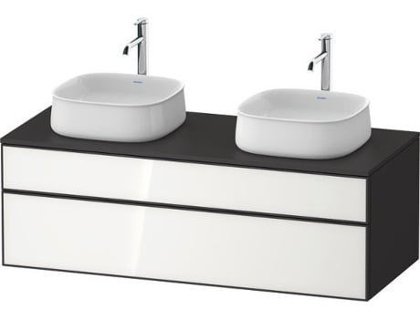 DURAVIT Zencha mueble bajo lavabo 1300x550mm 1 extraíble 1 cajón 2 huecos ZE4823B
