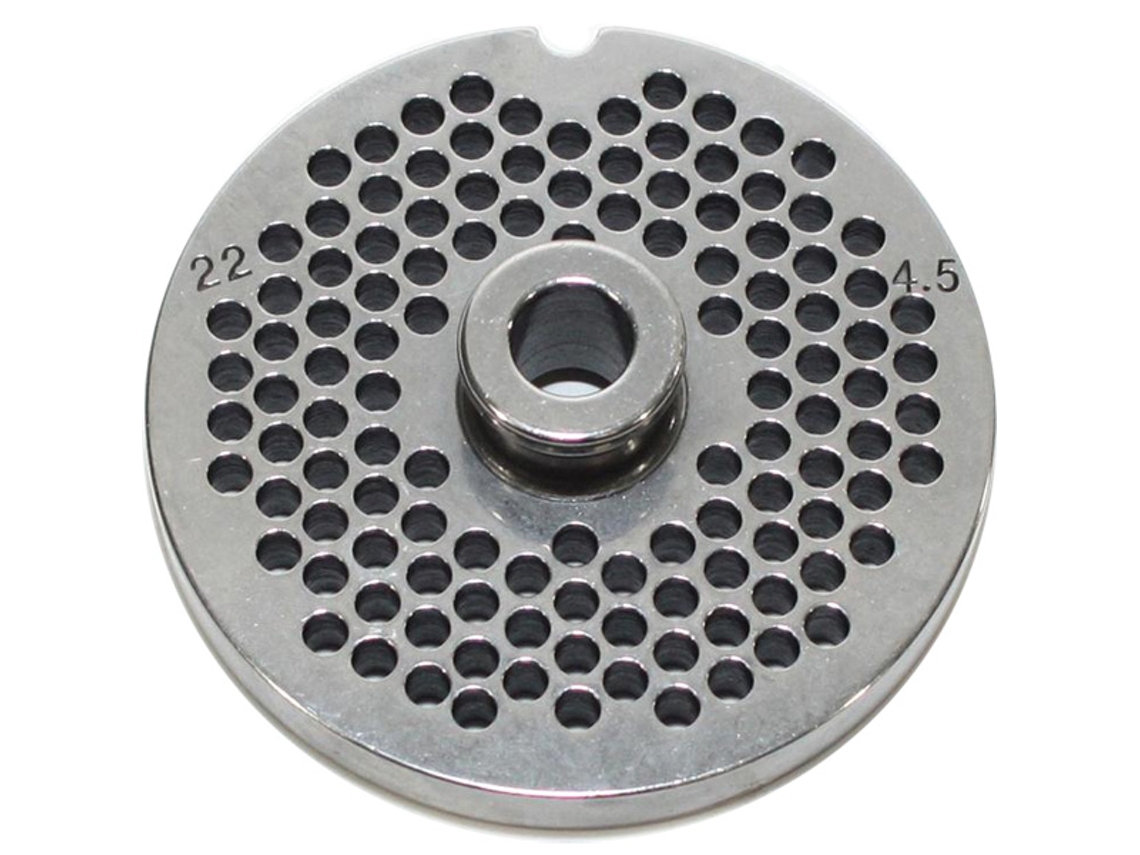 Discos de Picadora de Carne REBER para Picadora de Reber N°22 (Acero Inoxidable - 4,5 mm - 4714 A/4)
