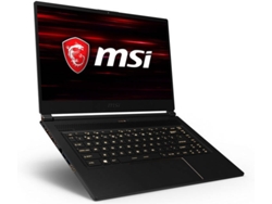 Portátil Gaming MSI GS65 Stealth 8SG031 (Intel Core i7-8750H - NVIDIA GeForce RTX 2080 - RAM: 32 GB - 512 GB SSD - 15.6'')