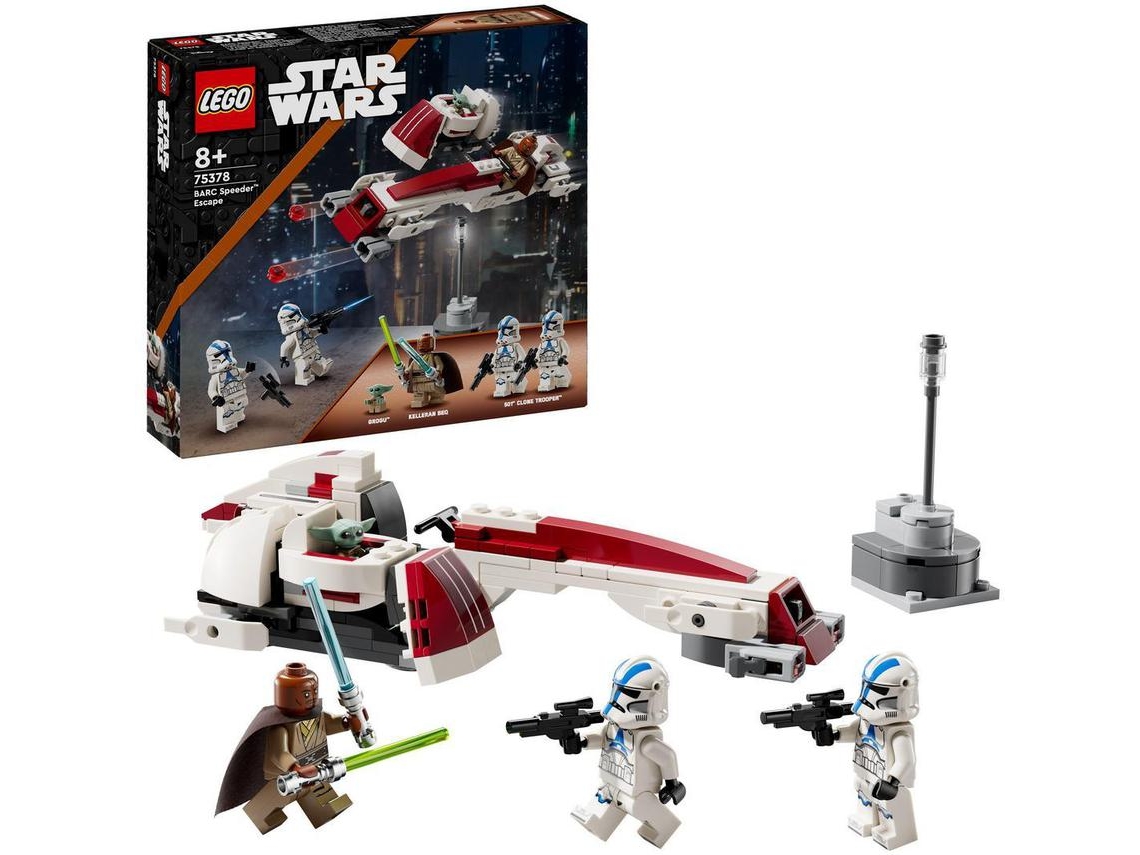 Disney Star Wars 75378 fuga en BARC Speeder™
