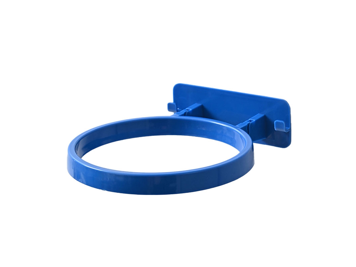 Suporte De Parede Para Bola De Futebol Plástico Armazenamento Rack Basquete Vôlei Rúgbi Azul