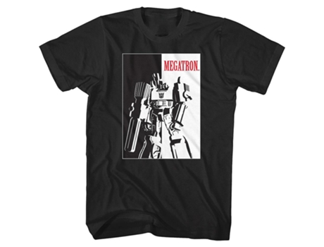 Camiseta ROCKINSTONE Megatron Transformers de Scarface (M)