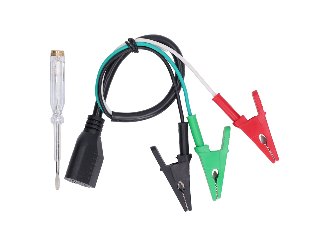 Cable Adaptador Hvac Con Pinza De Cocodrilo Y Lápiz De Prueba Para Yellow Jacket 69522 69411 120v