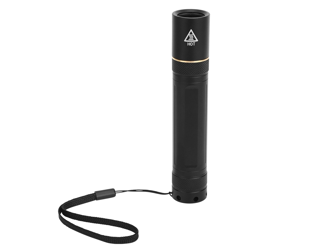2026-linterna Led De Alta Potencia 5w Luz Ultravioleta 360nm Detectora De Fluorescentes Y Billetes Antifalsos Negro