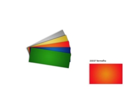 Pack de 10 Cartón S Metalizado 250/50X65 Rojo