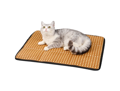 Colchón Tejido Para Perros Alfombrilla Para Comida De Gatos Alfombrilla Para Dormir Para Mascotas ELKUAIE