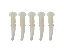 Señuelo Biónico De Calamar Luminoso De Pvc Con Atracción Luminosa, Cebo Suave Universal Para Aire Libre, Agua Dulce Y Salada
