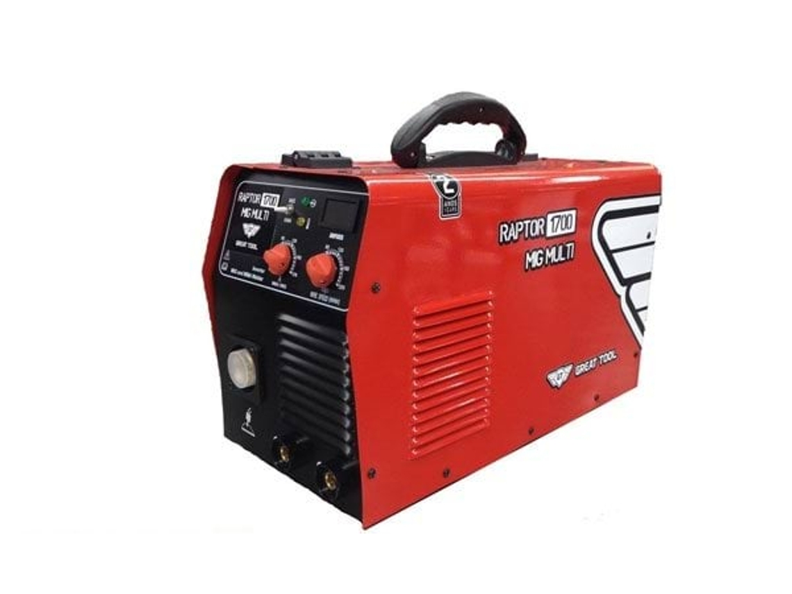 Máquina de Soldar GREAT TOOL Raptor 1700 MULTI MIG