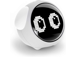 Reloj despertador para niños, alarma dual, luz nocturna con brillo ajustable, ideal para niños pequeños y estudiantes entusiastas.