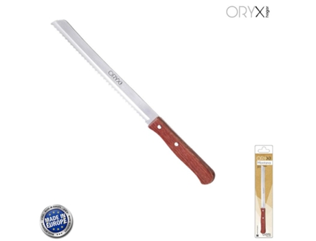 Cuchillo de Cocina Montana Panero Hoja Acero Inoxidable 18 cm Mango Madera ORYX