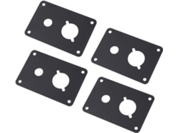 Placa De Altavoz De 4 Piezas Para Adaptación De La Carcasa Del Panel Trasero
