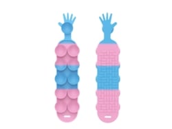 Rebe Folha de Silicone com Ventosas - Brinquedo Anti-Stress Macio e Sensorial para Crianças