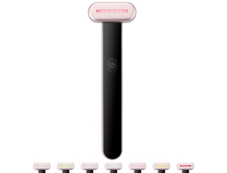 VEVOR Varita de terapia de luz roja LED de 7 colores para cara cuello ojos