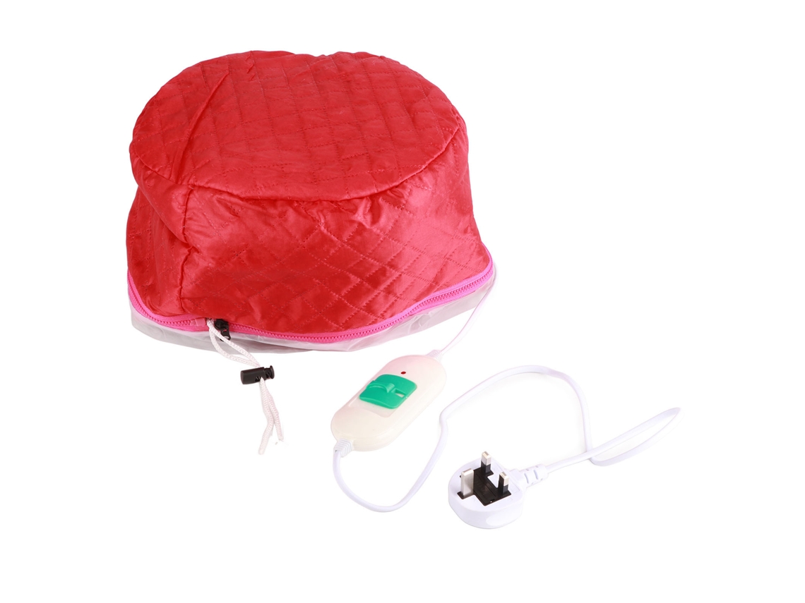 Gorro De Calentamiento Eléctrico Para Tratamiento De Aceite Capilar Con Vapor Y Temperatura Ajustable