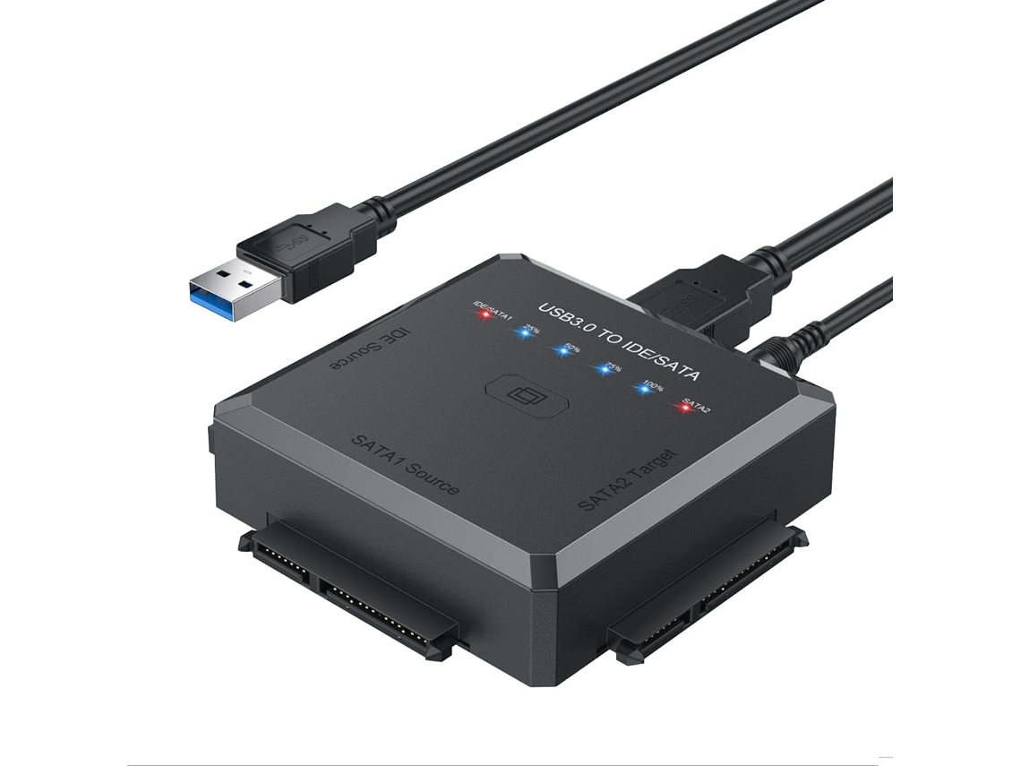 Cable Adaptador Convertidor Sata A Usb 3.0 Ide/sata 3.2.5 3.5 Hdd Ssd Disco Duro Enchufe Europeo